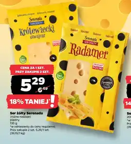 Netto Ser żółty Serenada oferta