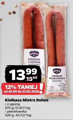 Netto Kiełbasa Mistrz Rohus oferta