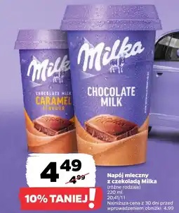 Netto Napój mleczny z czekoladą Milka oferta