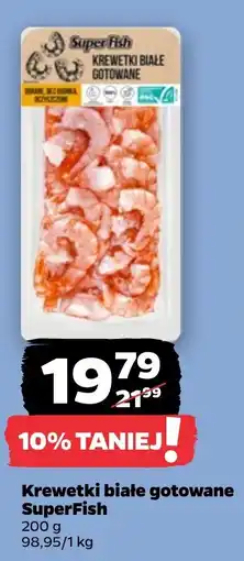 Netto Krewetki białe gotowane SuperFish oferta