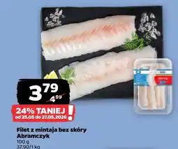 Netto Filet z mintaja bez skóry Abramczyk oferta