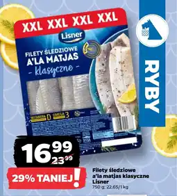 Netto Filety śledziowe a'la matjas klasyczne Lisner oferta