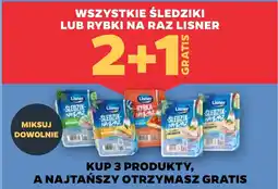 Netto Wszystkie śledziki lub rybki na raz lisner oferta