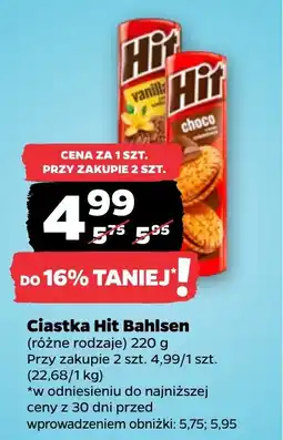 Netto Ciastka Hit Bahlsen oferta