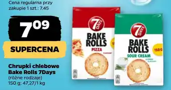 Netto Chrupki chlebowe Bake Rolls 7Days oferta