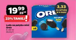 Netto Lody na patyku mini Oreo oferta
