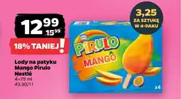 Netto Lody na patyku Mango Pirulo Nestlé oferta