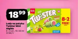 Netto Lody na patyku Twister Mini Algida oferta