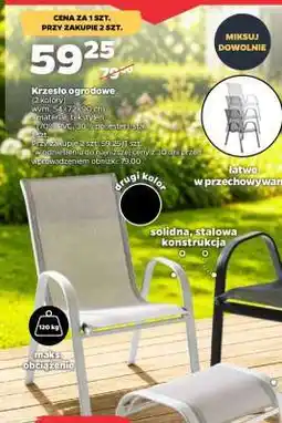 Netto Krzesełko ogrodowe oferta