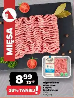 Netto Mięso mielone wieprzowe z szynki oferta