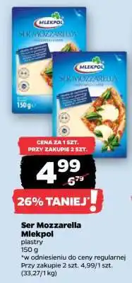 Netto Ser Mozzarella Mlekpol oferta