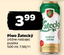 Netto Piwo ŽATECKÝ oferta