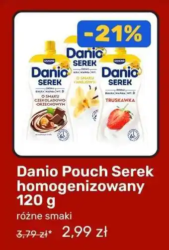 Danio Pouch Serek homogenizowany 120 g