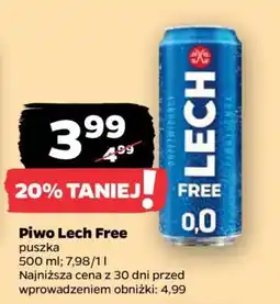Netto Piwo Lech Free oferta
