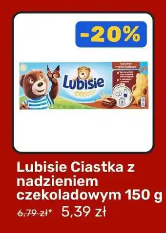 Lubisie Ciastka z nadzieniem czekoladowym 150 g