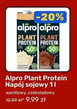 Biedronka Alpro Plant Protein Napój sojowy 1 l oferta