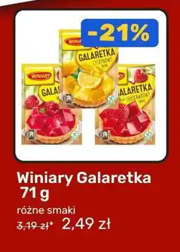 Biedronka Winiary Galaretka 71 g oferta