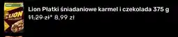 Biedronka Lion Płatki śniadaniowe karmel i czekolada 375 g oferta