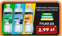 Biedronka DrWitt Woda witaminowa lekko gazowana 750 ml oferta