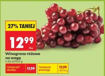 Winogrono różowe na wagę