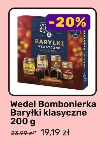 Wedel Bombonierka Baryłki klasyczne 200 g