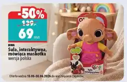 Biedronka Bing Sula, interaktywna, mówiąca maskotka oferta