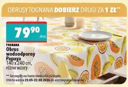 Biedronka Obrus wodoodporny Papaya oferta