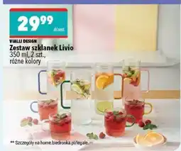 Biedronka Zestaw szklanek Livio oferta