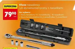 Biedronka Klucz nasadowy lub dynamometryczny z nasadkami oferta
