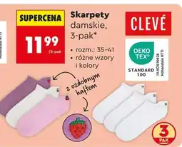 Biedronka Skarpety damskie, 3-pak oferta