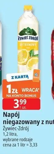 E.Leclerc Napój niegazowany z nutą Żywiec-Zdrój oferta