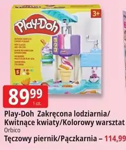 E.Leclerc Play-Doh Zakręcona lodziarnia/ Kwitnące kwiaty/Kolorowy warsztat oferta