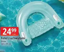 E.Leclerc Fotel z uchwytami Intex 147 x 99 cm oferta