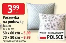 E.Leclerc Poszewka na poduszkę Textim 40 x 40 cm oferta