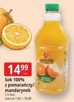 E.Leclerc Sok 100% z pomarańczy/mandarynek 1,5 litra oferta