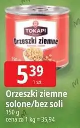E.Leclerc Orzeszki ziemne solone/bez soli Tokapi oferta