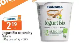 E.Leclerc Jogurt Bio naturalny Bakoma oferta