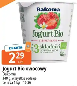 E.Leclerc Bakoma Jogurt Bio owocowy oferta