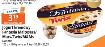 E.Leclerc Danone Jogurt kremowy Fantasia Maltesers/Mars/Twix/M&Ms oferta