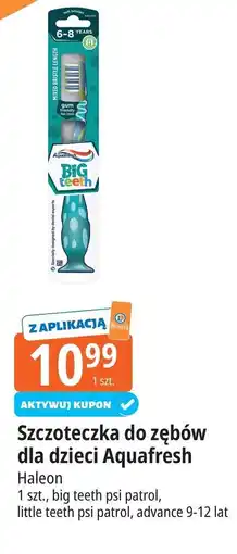 E.Leclerc Szczoteczka do zębów dla dzieci Aquafresh oferta