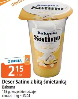 E.Leclerc Bakoma Deser Satino z bitą śmietanką oferta