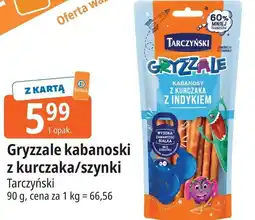 E.Leclerc Tarczyński Gryzzale kabanoski z kurczaka/szynki oferta