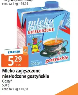 E.Leclerc Mleko zagęszczone niesłodzone gostyńskie Gostyń oferta