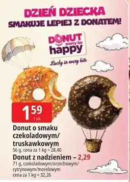 E.Leclerc Donut o smaku czekoladowym/truskawkowym oferta