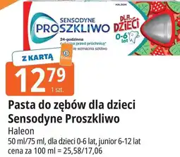 E.Leclerc Pasta do zębów dla dzieci Sensodyne Proszkliwo oferta