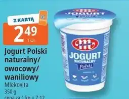 E.Leclerc Jogurt Polski naturalny/owocowy/waniliowy Mlekovita oferta