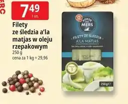 E.Leclerc Filety ze śledzia a'la matjas w oleju rzepakowym oferta