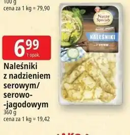 E.Leclerc Naleśniki z nadzieniem serowym/serowo-jagodowym oferta