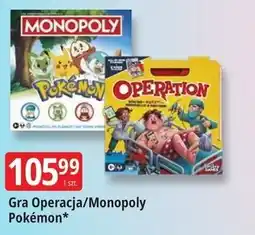E.Leclerc Gra Operacja/Monopoly Pokémon oferta