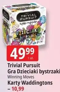 E.Leclerc Trivial Pursuit Gra Dzieciaki bystrzaki Winning Moves oferta
